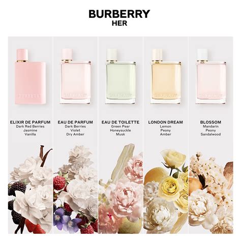 burberry her eau de parfum ingredients|Burberry original perfume for women.